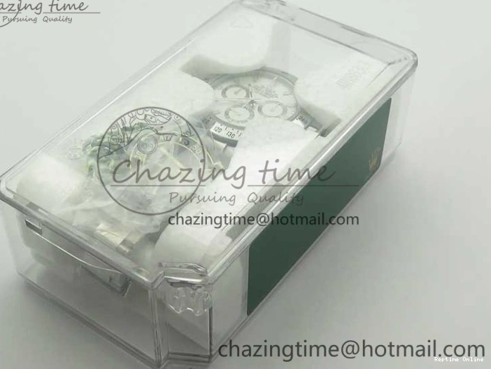 0412 Daytona 116520 ARF 1:1 Best Edition 904L SS Case and Bracelet White Dial A4130 Super Clone V Neat 3419